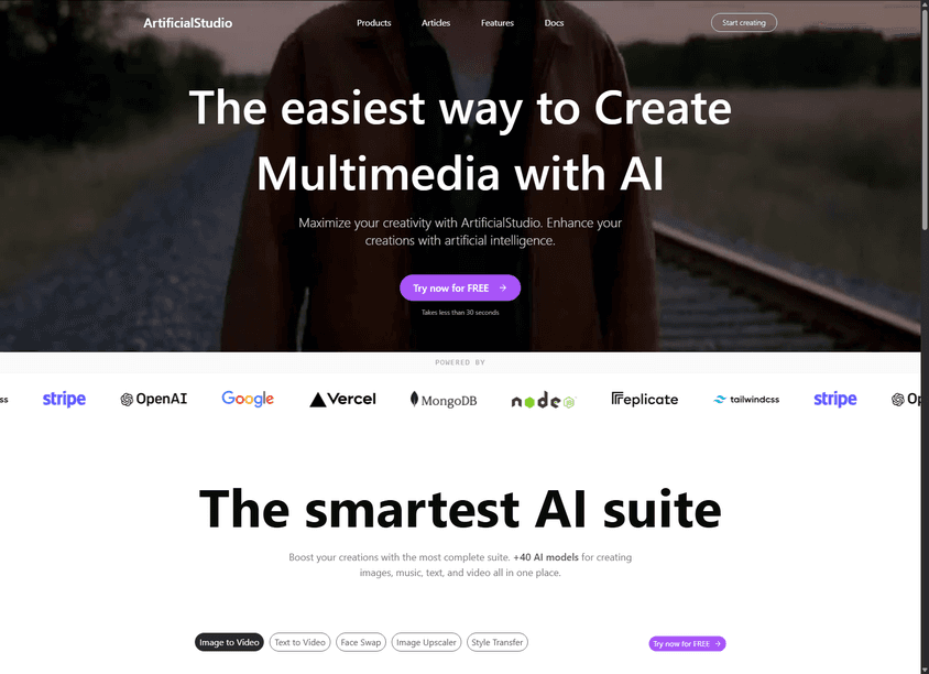 Artificial Studio screenshot