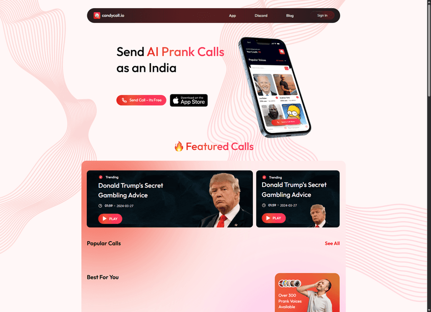 CandyCall screenshot