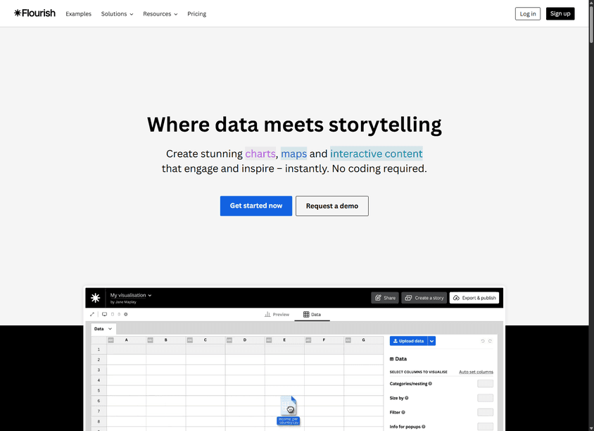 Flourish Studio screenshot