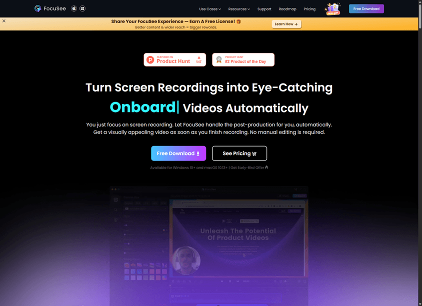 FocuSee screenshot