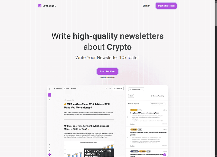 Letterpal screenshot