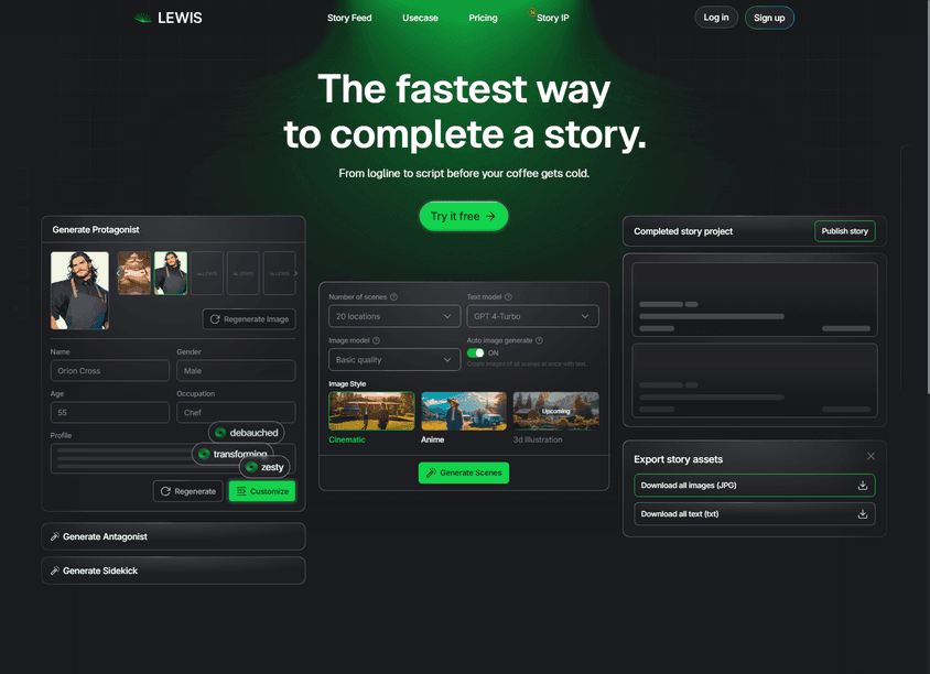 Lewis by Keytalk screenshot