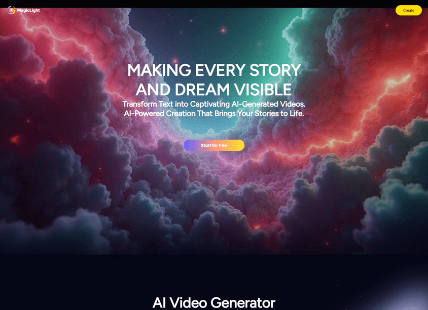 MagicLight AI screenshot