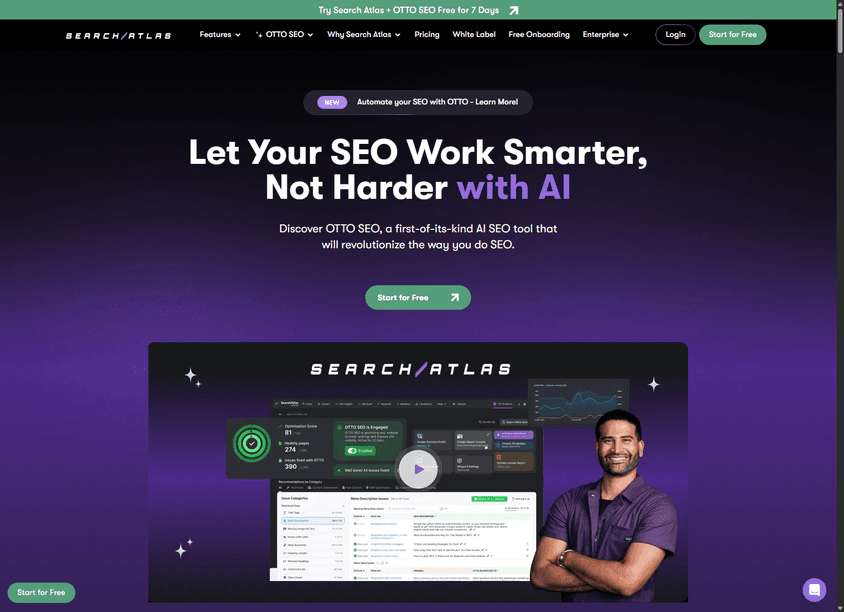 Otto SEO screenshot
