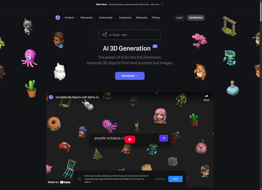 Spline AI (Alpha) screenshot