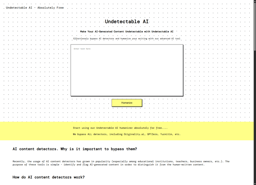 Undetectable AI Pro screenshot