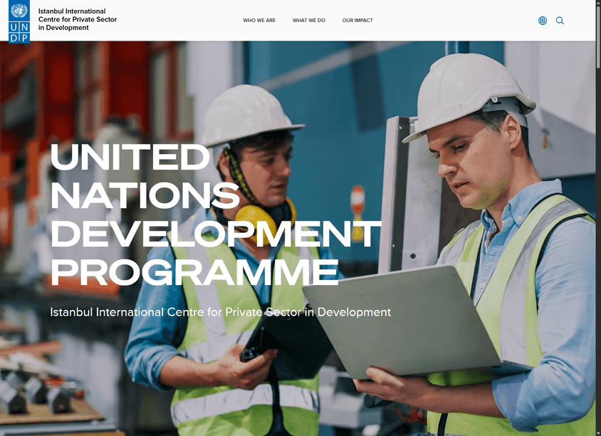 UNDP SDG AI Lab screenshot