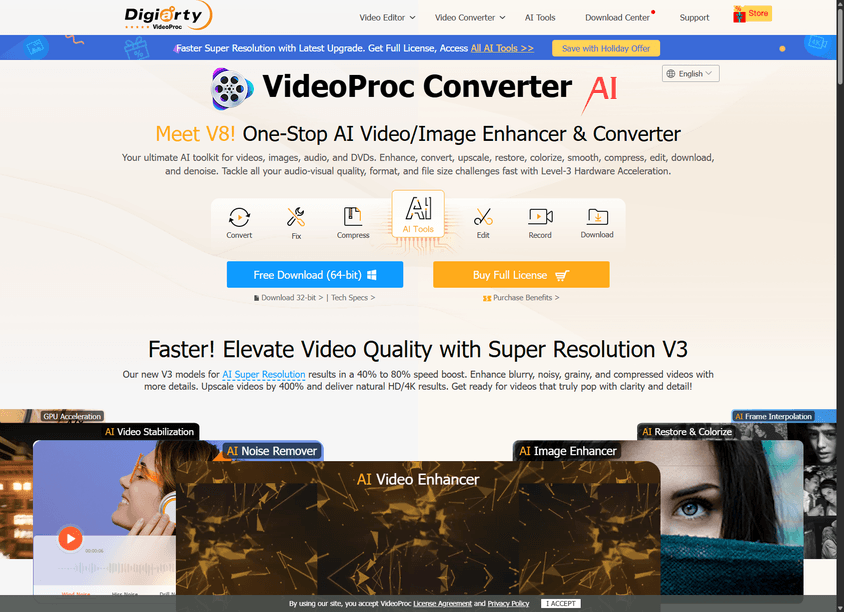 VideoProc Converter AI screenshot